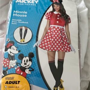 Spirit Minnie Mouse Costume - Red and White